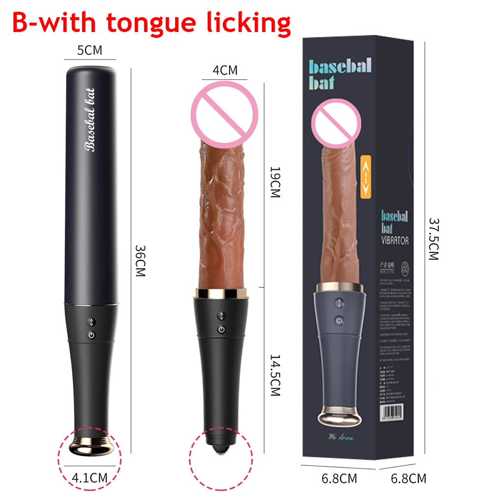 The Midnight Bat: Heated Bat-Shaped Vibrator 19cm