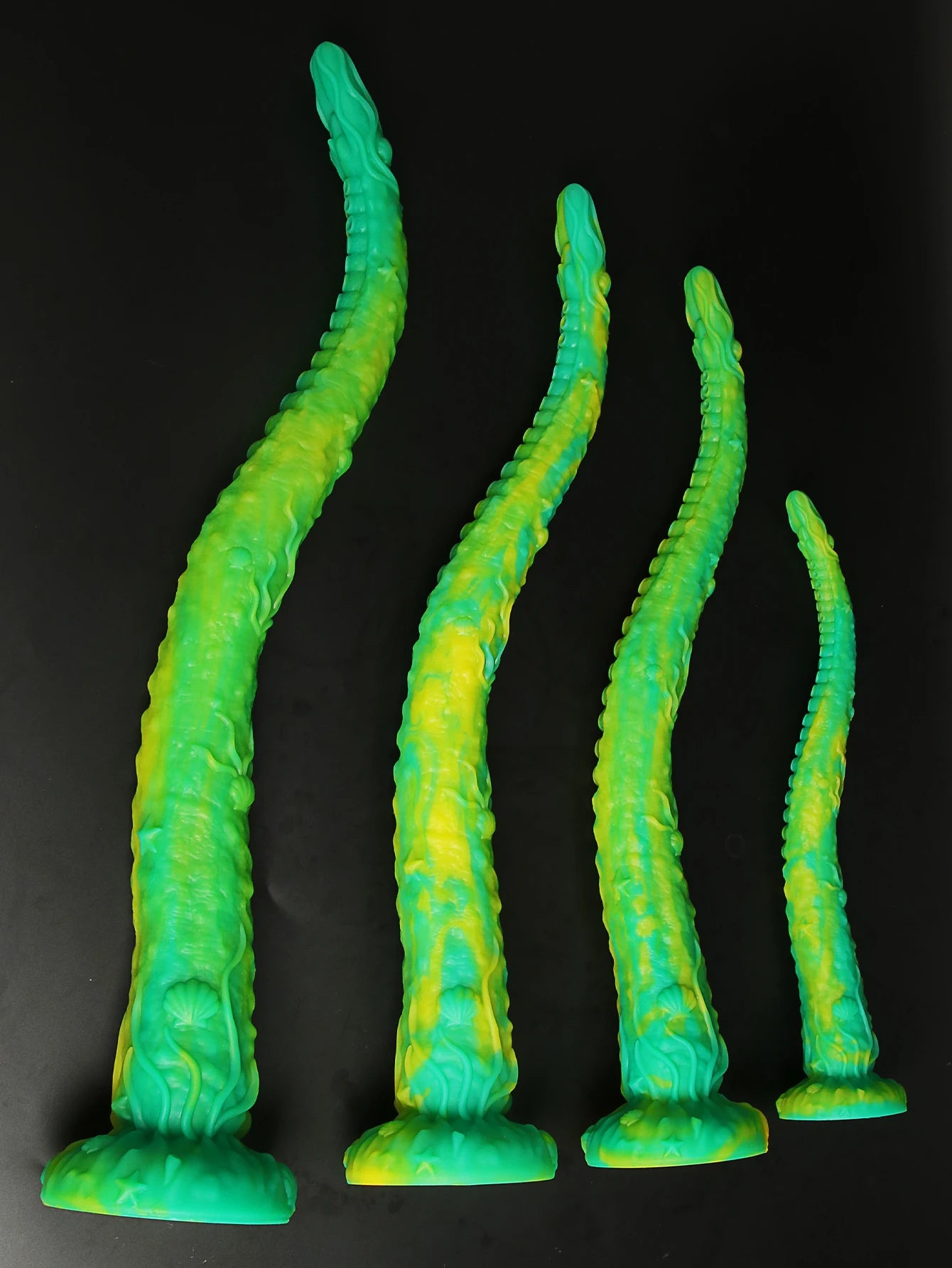 Flexible Silicone Tentacle Anal Stimulator for Men and Women