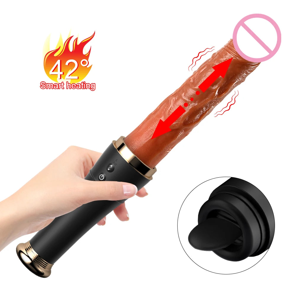 The Midnight Bat: Heated Bat-Shaped Vibrator 19cm