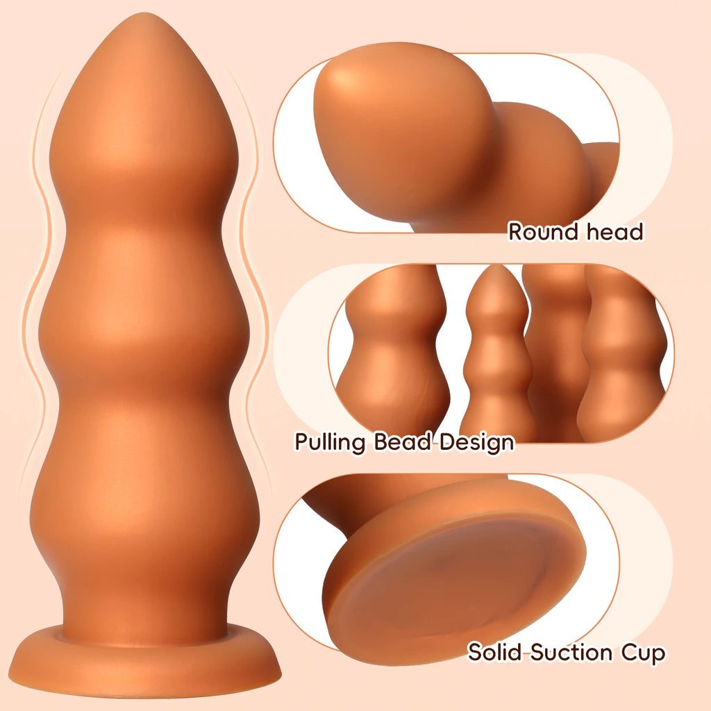 Smooth Silicone Intimate Beads