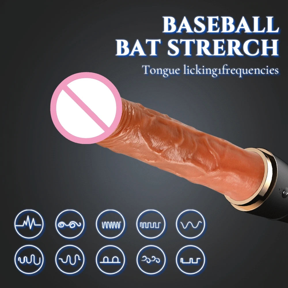 The Midnight Bat: Heated Bat-Shaped Vibrator 19cm