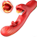 Dual-Action Oral & G-Spot Luxury Vibrator