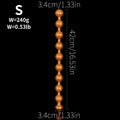 Extra-Long Silicone Graduated Anal Beads
