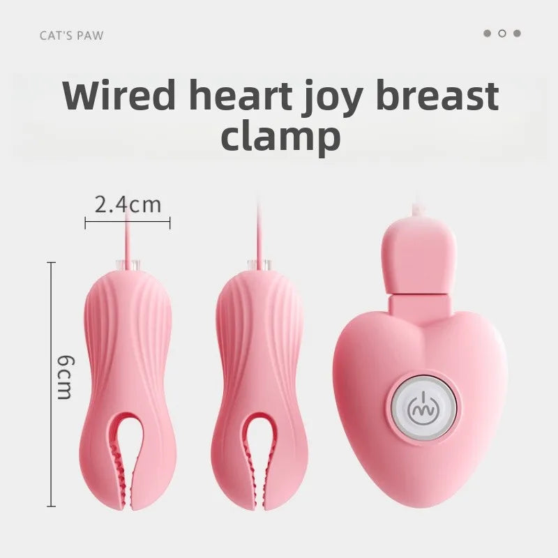 Electro-Pulse Electric Nipple Clamps | Adjustable Current Massager