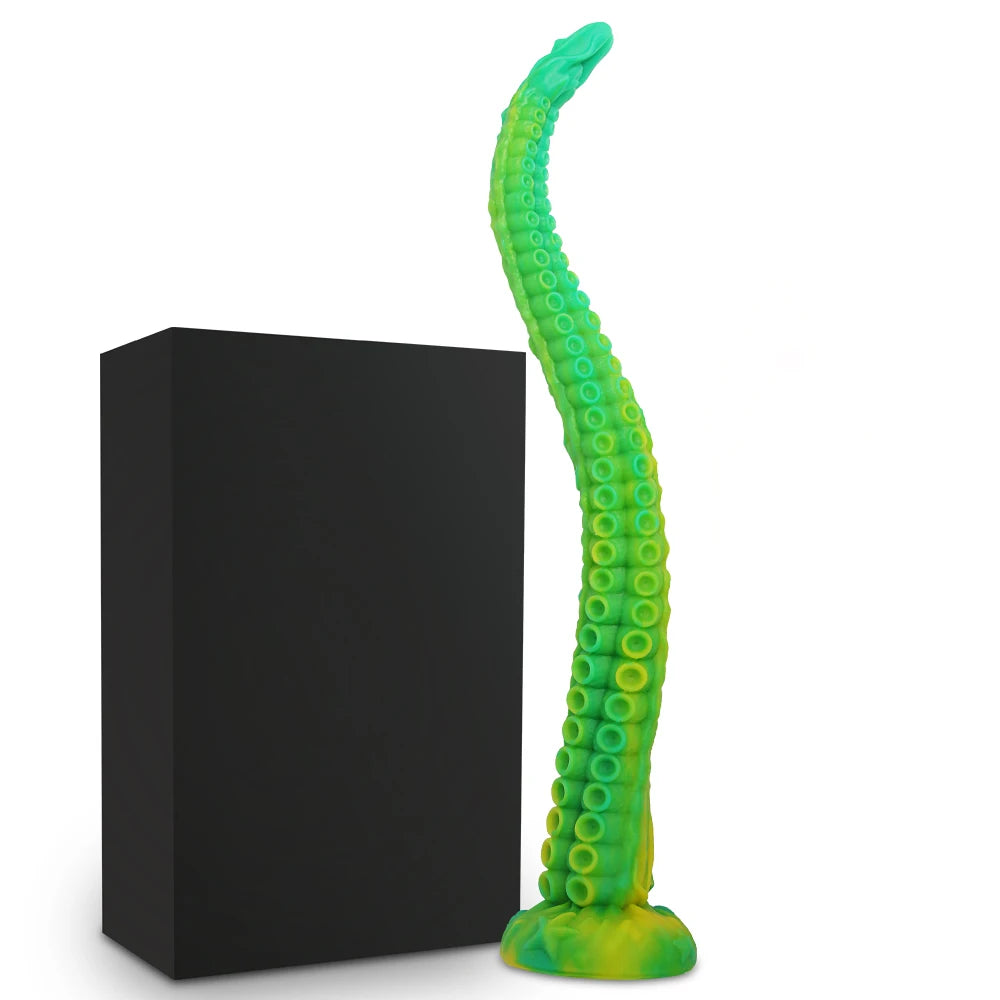 Flexible Silicone Tentacle Anal Stimulator for Men and Women