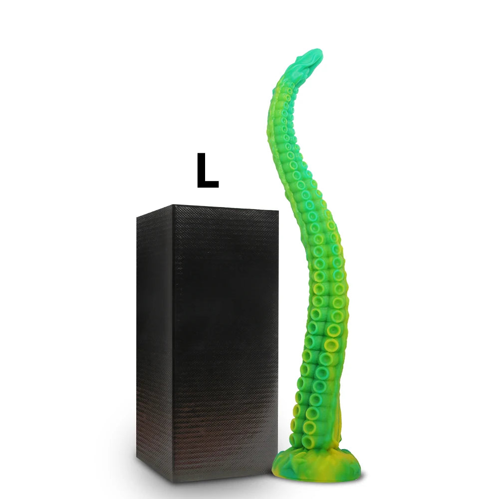 Flexible Silicone Tentacle Anal Stimulator for Men and Women