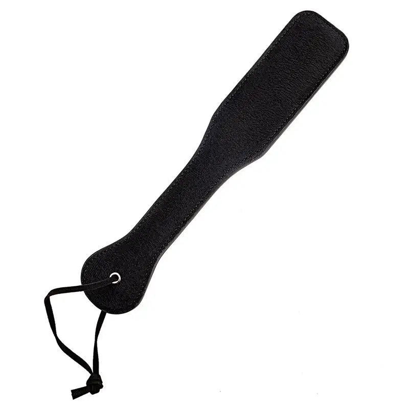 4-Piece PU Leather Sex Paddle & Crop Whip Set for Couples