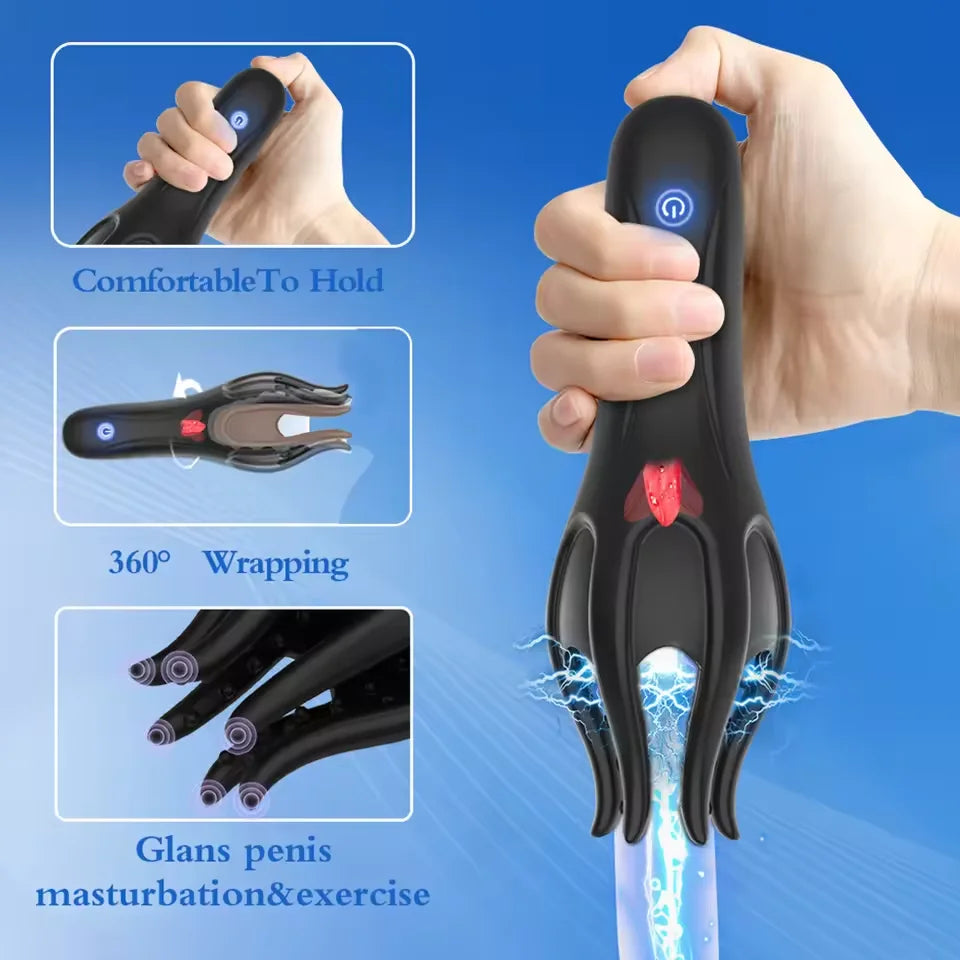 Sonic Tongue Oral Massager | Premium Male Glans Trainer