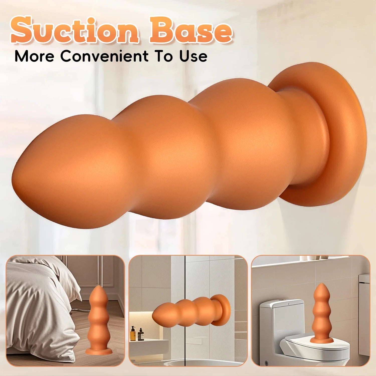 Smooth Silicone Intimate Beads