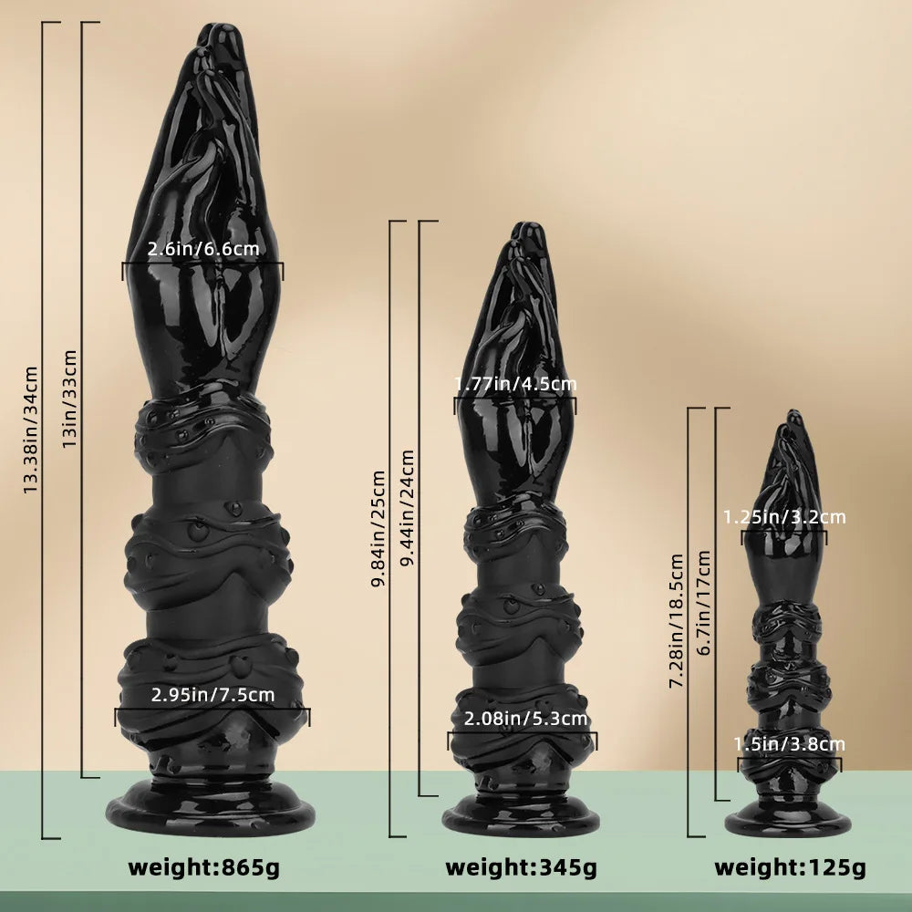 Ergonomic Realistic Hand Dilator Sex Toy