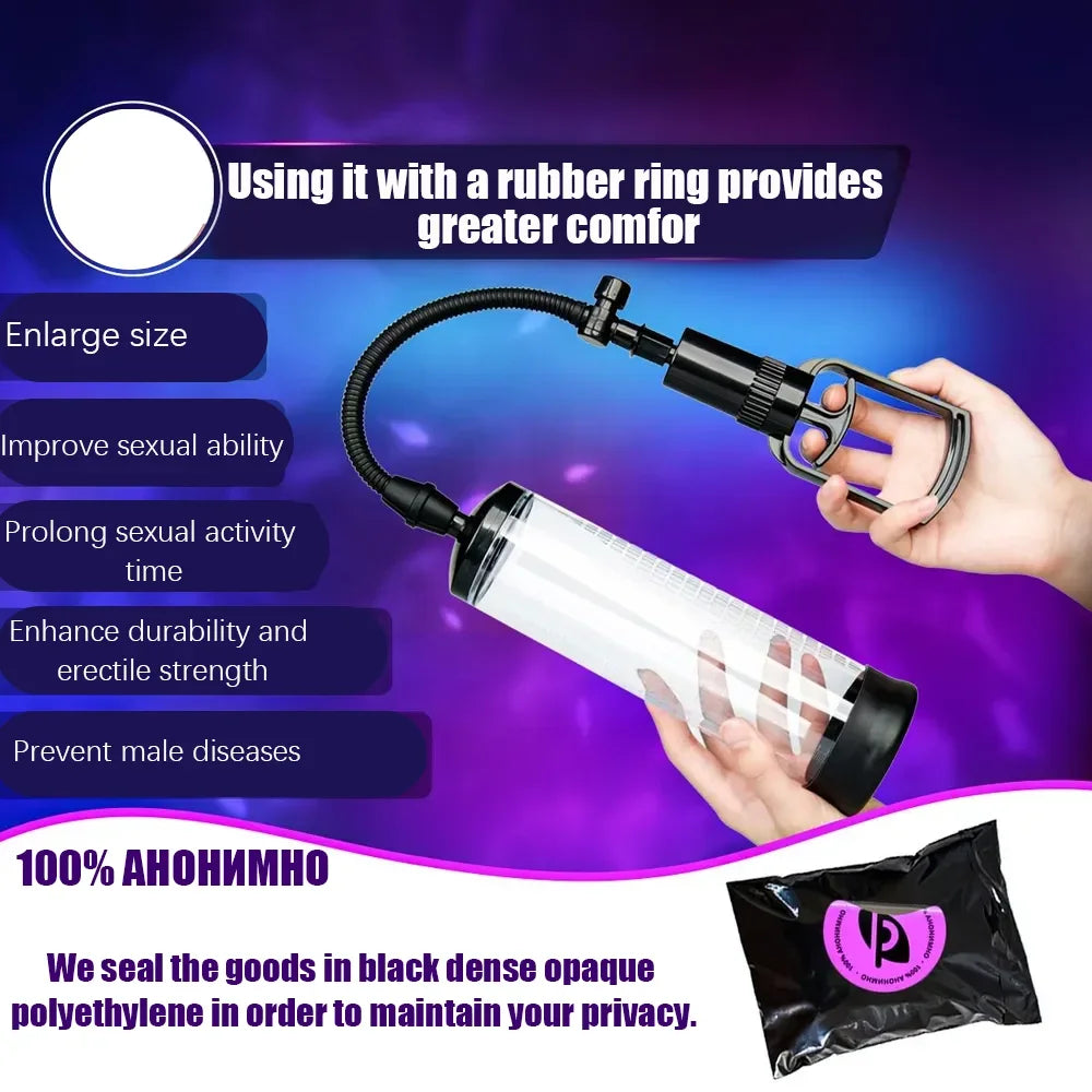 Premium Male Vacuum Erection Device