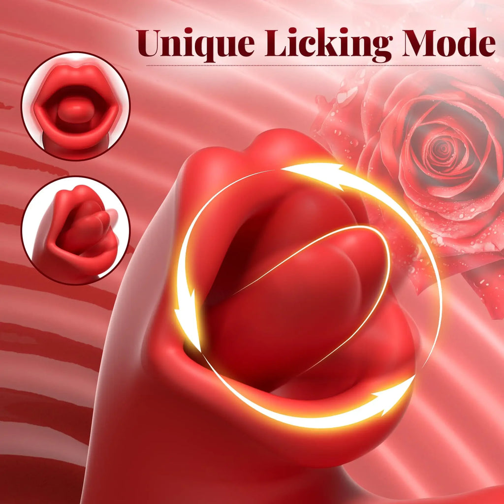 Dual-Action Oral & G-Spot Luxury Vibrator